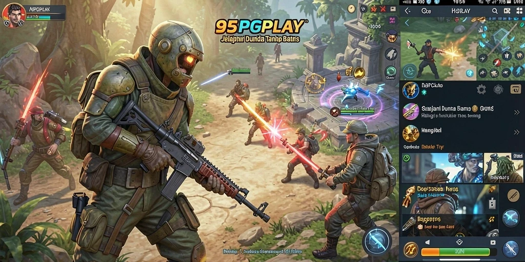 Screenshot gameplay Open World yang menarik dari 95PGPLAY.
