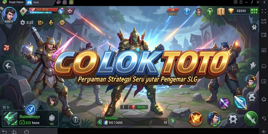 Screenshot gameplay COLOKTOTO yang penuh aksi strategi.