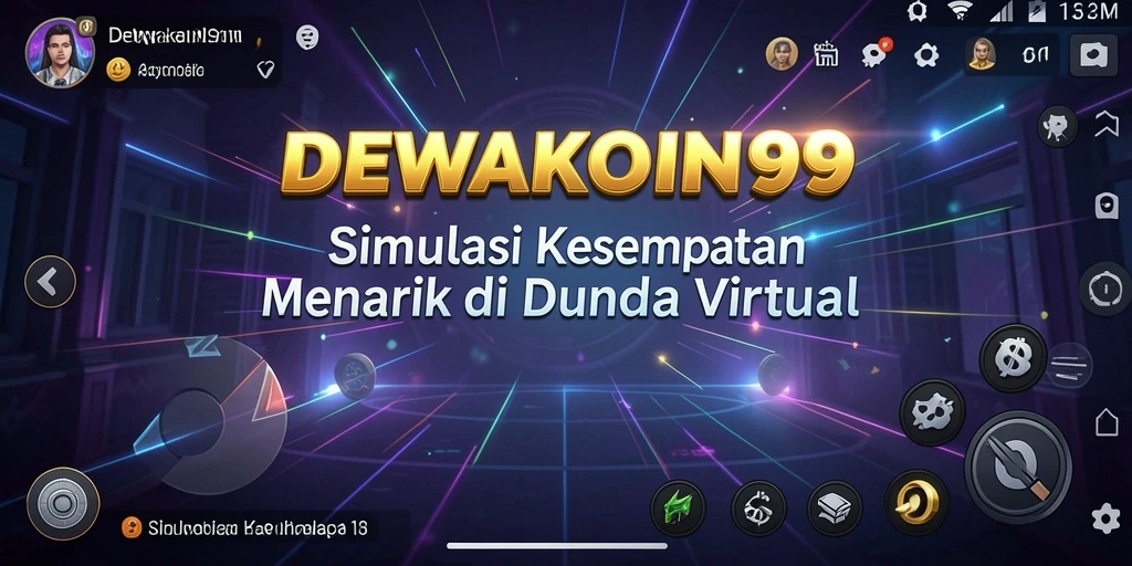 Tangkapan layar DEWAKOIN99 menampilkan momen seru dalam gameplay Simulation.
