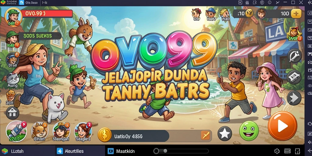 Gameplay yang seru dan grafik memukau di dunia OVO99.