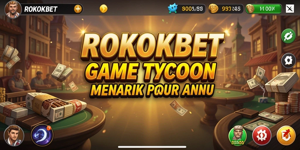 Tampilan gameplay ROKOKBET yang mendebarkan dan penuh strategi.